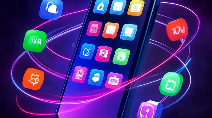 3666 BETA COM Sleek smartphone floating in space